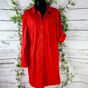 Tommy Hilfiger Button Down Shirt Dress